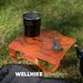 WELLHIKE Hiking Card Foldable Small Mini Storage Lightweight Picnic Ultra-Small Outdoor Integrated Rectangular Table_desvips.com