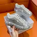 luxury 2026 Women's Full Rhinestone Platform Sneakers Sparkly Crystal Embellished Chunky Sole Party Casual Shoes_desvips.com