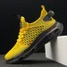 YRZL Mens Sneakers Sports Running Shoe Breathable Mesh Lightweight Non Slip Comfortable Walking Man Casual Shoes_desvips.com