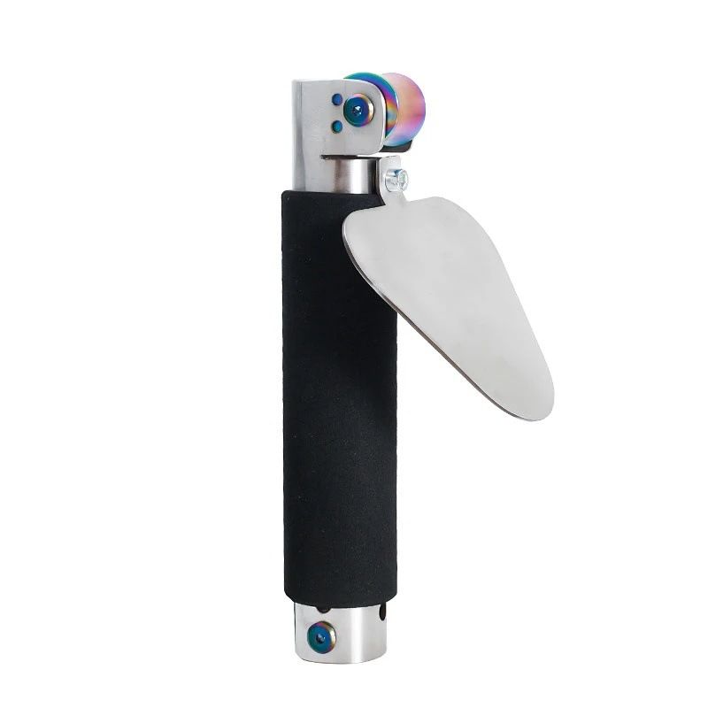 Slingshot For Rapid Shooting, New Model "Dinghai Shenzhen" Large Pulley With Blued Protective Cover, Frameless Slingshot_desvips.com