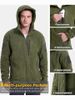 Men's Tactical Fleece Jacket Winter Warm Full Zip Military Hoodies Multi-Pockets Hiking Hunting Outdoor Coats_desvips.com