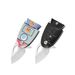 Cross-border Keychain Portable Mini Rocket Folding Knife, Stainless Steel EDC Small Fish Knife_desvips.com