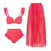 Push-up Bikini Sexy High-waisted Bikini Two-body Spa Bathing Suit_desvips.com
