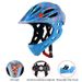 Adjustable Breathable Kids Bike Helmets Toddler Lightweight Full Face Bicycle Helmet With LED Light 16 Openings For 46-5_desvips.com