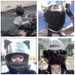 001 Decoration Cat Electric Vehicle Motorcycle Accessories Strawberry Bear Plush Ski Helmet Animal Ears Universal Detachable_desvips.com
