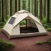 Instant Pop-Up Camping Tent For 2-4 People, Lightweight & Portable, UV Protection, Quick Setup, Family Outdoor Tent (210x200x135cm)_desvips.com