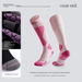Ski Socks For Men And Women, Thickened Wool Quick-Dry, Warm, Professional H Snow Socks, Winter Mountaineering Sports_desvips.com