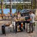 Folding Grill Table Portable Tri-Fold Outdoor BBQ Prep Station_desvips.com