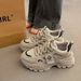 Xianjiao Xiaobao Street Thick Sole Dad Women's Spring Versatile Super Hot 2024 New Elevated Casual Sports Shoes_desvips.com