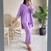Women's Clothing 2 piece Set Large Size Cotton and Linen Shirt Set High Waist Loose Trousers_desvips.com