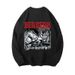 Korean Version Oversize Loose Sword Legend Guts Sweatshirt Autumn Winter Student Long Sleeve Pullover Thin Jacket_desvips.com