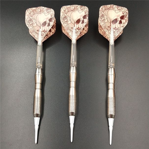 Fox Smiling 3pcs Soft Tip Dart Electronic 17g 146mm Darts With Nylon Shafts_desvips.com