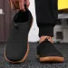 Minimalist Grey Sports Shoes With Slip In Soles - Men Women Elastic Thick Sole Comfortable Shoe Suitable For Daily_desvips.com
