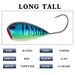 Hot Style Lure Big Mouth Single Hook Hit Water Wave Climb 13G/8CM Floating Water Bait Simulation Bait Fishing Gear_desvips.com