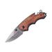 Solid Wood Handle Functional Folding Convenient Wilderness Carry Sharp Keychain Portable Pocket Mini Fruit Knife_desvips.com