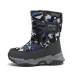 Childrens Snow 2024 Winter New Boys Non-slip Waterproof Boots Girls Cashmere Thick Cotton Warm Shoes Sizes US9C-US6Y_desvips.com