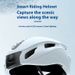 Smart Cycling Bicycle Mountain Bike With Camera Bluetooth Integrated Safety Helmet For Men And Women Fashion New Model_desvips.com