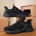 Men's shoes mesh top breathable Dad sports casual shoes_desvips.com