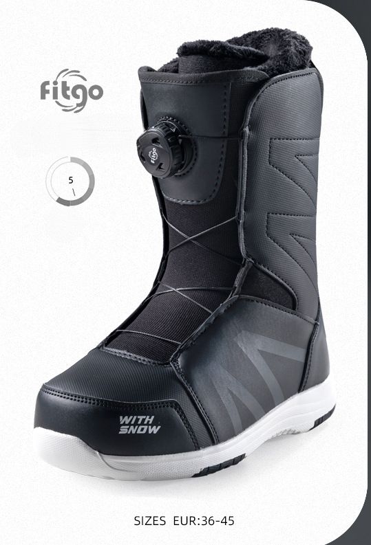 Wire-type Equipment, Ski Boots For Adult Women And Men, Waterproof Boots, Snowboard Shoes_desvips.com