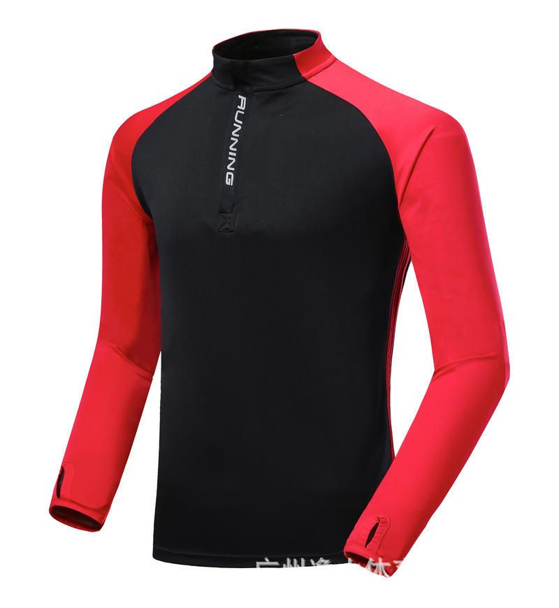 Fleece-Lined Soccer Jersey Set For Children Adults, Autumn And Winter Long-Sleeve Training Wear, Elementary School_desvips.com