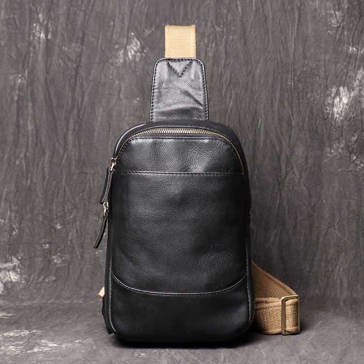 Outdoor Casual Retro Top Layer Leather One-Shoulder Crossbody Bag_desvips.com
