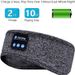 Sleeping Headphones Bluetooth Wireless Sports Headband With Built-in Sleep Music Eye Mask_desvips.com