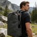 Canvas Climbing Large Capacity Daypack Top Load Duffel Bag With Adjustable Strap For Men And Women Outdoor Commuter_desvips.com