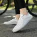 Wide Toe Box Barefoot Running Women's Outdoor Fitness Sport Shoes Breathable Anti-slip Low Cut New Model Footwear_desvips.com