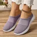 Solid Color Mules, Soft Sole Platform Slip On Walking Shoes, Women's Summer Free Shippiing Shoes Ddmysaturn_desvips.com
