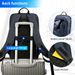 HK Slim For Men 15.6 Inch Laptop Bags Waterproof Minimalist Business Backpack With USB Charging Casual Travel Work Bag_desvips.com