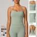 European And American Cross-border Sports Underwear Women's Beauty Back With Chest Pad Yoga Clothes Pilates Suspender Bra Foreign Trade_desvips.com