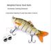 Cross-Border 10cm/16.5g 3-Piece 5-Piece Set Lure Multi-Section 6-Section Bionic Fish Sinking Bait Fishing Gear_desvips.com