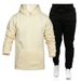Autumn Winter Men's Plus Size Pullover Long Sleeve Hoodie Fashion Casual Solid Color Fleece Lined Thickened Sweatshirt_desvips.com