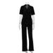 Women's Clothing New Arrival Half Sleeve Shirt Simple Brown Two-Piece Casual Loosen Pants Set_desvips.com