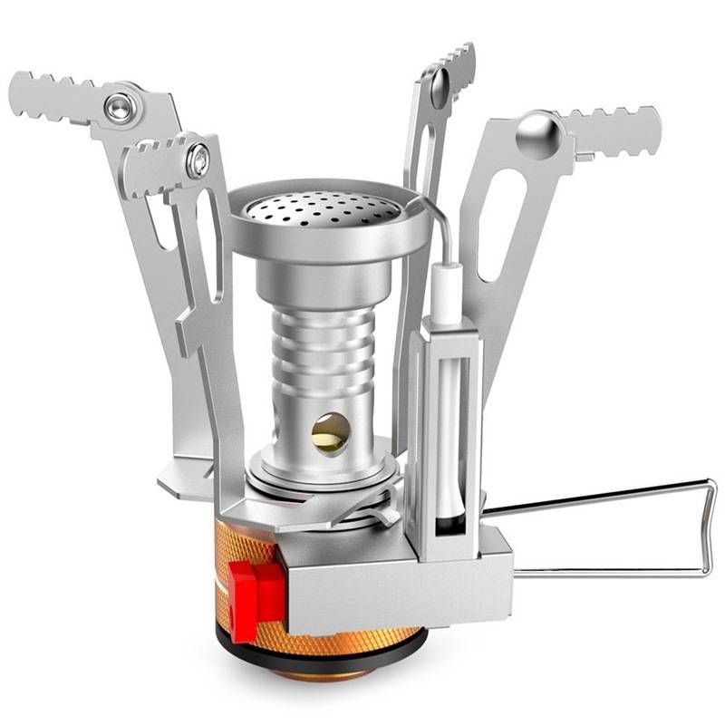 Outdoor Picnic Camping Integrated Ultra Small Mini Stove With Electronic Ignition Portable Stove Practical Stove Cooker_desvips.com
