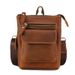 Men's Leather One Shoulder Retro Handmade Crossbody Bag_desvips.com