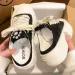 2024 Summer Sneakers Women's Slippers And Quality New Ladies Sandals Sports Slides With Bow Height Shoes Round Toe_desvips.com