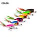 6 Colors Wave Lure 4.3cm Mini 4g With Feather Bionic Fishing Bait DW1059_desvips.com