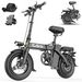TOOFLY GS3 Folding Electric Bicycle 250W 48V15AH 14inch_desvips.com