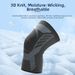 Men's Breathable Knitted Knee Brace Sports Knee Protection Compression Warm Protective Gear For Basketball And Cycling Meniscus Support_desvips.com