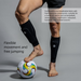 Outdoor Sports Honeycomb Calf Guard Football Professional Long Tube Compression Anti-Collision Anti-Slip Nylon Leggings_desvips.com