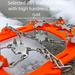 19-Tooth Outdoor Sports Climbing Spikes Ice Shoe Chains Road Anti-Slip Snow Gripper_desvips.com