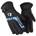 Winter Warm Gloves for Men - Fleece-Lined, Thickened, Skiing, Cycling, Windproof, Cotton-Padded Motorcycle Gloves_desvips.com
