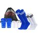 Double Bar Mid Calf Socks, Children's Soccer Socks, Men's And Women's Soccer Shin Guards, Storage Bag, Sports Shoe Bag_desvips.com