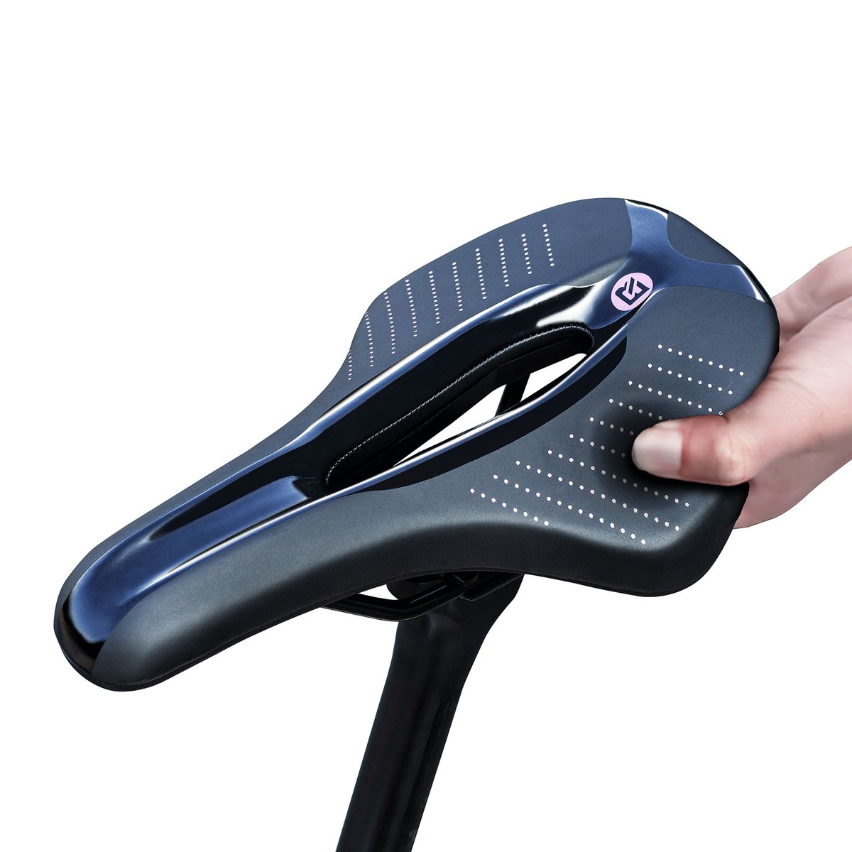 ROCKBROS MTB Bicycle Saddle Ergonomic Shock-Absorbing Bike Saddle For Men/Women 27cm*15.5cm_desvips.com