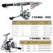 Telescopic Portable Long Casting Reel Gear Lure Rod Full Set Sea Fishing Soft Bait Hook Line_desvips.com