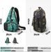 Multifunctional Lure Fishing Waist Bag - Single Shoulder Crossbody Backpack With Rod Holder, Outdoor Fishing Tackle Storage Bag_desvips.com