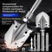 Military Outdoor Folding Digging High Carbon Steel Engineer Fishing Tool Camp Spade Portable Car Camping Shovel_desvips.com
