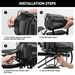 ROCKBROS Bicycle Luggage Bag Rear Saddle Bag Panniers with Rain Cover 9L_desvips.com
