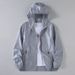 Summer Lightweight Ice Silk Men's Loose Fit Large Size Breathable Sun UV Protection Fishing Skin Clothing_desvips.com